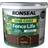 Ronseal One Coat Fence Life Wood Paint Dark Oak 9L