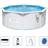 Bestway Hydrium Steel Wall Pool Set with Sand Filter System Ø3.6x1.2m