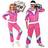 Widmann 80s Tracksuit Pink Masquerade Costume