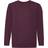 Fruit of the Loom Childrens Unisex Set In Sleeve Sweatshirt - Burgundy (UTBC1366-13))