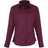 Premier Popeline Blouse Met Lange Mouwen - Aubergine