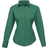 Premier Poplin Blouse Met Lange Mouwen - Smaragd