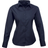 Premier Women's Long Sleeve Poplin Blouse - Navy