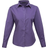 Premier Popeline Blouse Met Lange Mouwen - Paars
