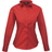 Premier Popeline Blouse Met Lange Mouwen - Rood