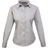 Premier Women's Long Sleeve Poplin Blouse - Silver