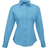 Premier Popeline Blouse Met Lange Mouwen - Turquoise