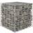 vidaXL Cube Gabion Raised Bed 60cm