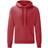 Fruit of the Loom Heren Sweatshirt Met Capuchon - Heather Rood