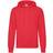 Fruit of the Loom Classic Hooded Sweat - Red