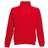 Fruit of the Loom Zip Neck Sweatshirt - Red