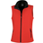 Result Women's Printable Softshell Bodywarmer - Red/Black