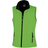 Result Women's Printable Softshell Bodywarmer - Vivid Green/Black