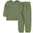 Joha Rib Pyjamas - Green Melange (54601-30-15788)