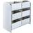 Worlds Apart Toy Storage Unit with 6 Bins