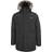 Trespass Highland DLX Waterproof Down Parka Jacket - Black