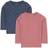 Minymo Basic Blouse 2-pack - Mesa Rose (3935-585)