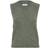 Only Knitted Waistcoat - Green/Kalamata