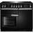 Rangemaster Professional Plus PROP100EIGB/C 100cm Electric Range Cooker with Induction Hob Black