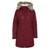 Trespass Faithfull Women's Waterproof Parka Jacket - Merlot