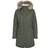 Trespass Faithfull Women's Waterproof Parka Jacket - Basil