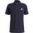 Adidas Aeroready Essentials Pique Embroidered Small Logo 3-Stripes Polo Shirt - Legend Ink/White