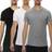 Diesel Jake V-Neck T-shirt 3-pack - Multicolored