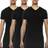 Diesel Jake V-Neck T-shirt 3-pack - Black