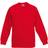 Fruit of the Loom Kid's Raglan Sleeve Sweatshirt - Red