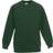 Fruit of the Loom Kid's Raglan Sleeve Sweatshirt - Bottle Green