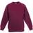 Fruit of the Loom Kid's Raglan Sleeve Sweatshirt - Burgundy