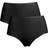 Trofé Bamboo Midi Panties 2-pack - Black