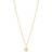 Lund Copenhagen Marguerite Necklace - Gold/White