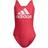 Adidas Women's SH3.RO Big Logo Swimsuit - Power Pink/White