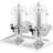 vidaXL Double Drikkedispenser 2stk 8L