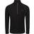 Regatta Montes Lightweight Half Zip Mini Stripe Fleece Top - Black