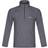 Regatta Montes Lightweight Half Zip Mini Stripe Fleece Top - Light Steel