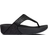 Fitflop Lulu Glitter Toe-Post - Black/White