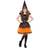 Widmann Pumpkin Witch Dress with Hat