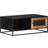 vidaXL Coarse Mango Wood Soffbord 50x90cm
