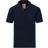 Oas Solid Terry Polo Shirt - Navy