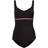 Speedo Sculpture Contourluxe Swimsuit - Black/Plum