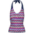 Trespass Winona Women's Halter Neck Tankini Top - Zigzag Print