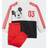 adidas Disney Mickey Mouse Jogger Set - White/Vivid Red/Black (GT9477)