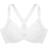 Glamorise Front Close T-Back WonderWire Bra - White