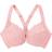 Glamorise Front Close T-Back WonderWire Bra - Pink Blush