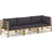 vidaXL 3058204 Loungesæt, borde inkl. 3 sofaer