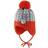 Reima Pakkas Toddler's Wool Mix Beanie - Foxy Orange (518565-2851)