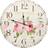 vidaXL Vintage Flower Wall Clock 60cm