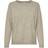 Only Lesly Kings L/S Pullover Knt - Beige